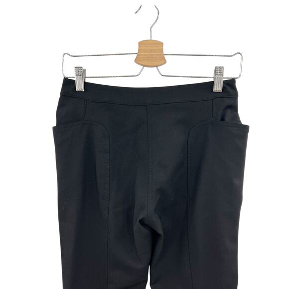 Moschino Jeans‎ Donna Dress Pants Trousers Double Button Waist Black Size US 4 - Picture 10 of 15